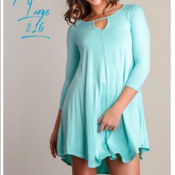 😍ALMOST GONE😍 Navy Blue Swing Dress - Picture 4 of 4